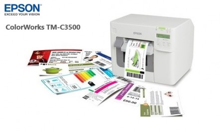 Epson ColorWorks TM-C3500 έγχρωμοι εκτυπωτές για ετικέτες.
