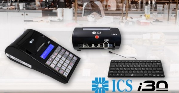 ICS i30 ταμειακή μηχανή με νέες δυνατότητες!