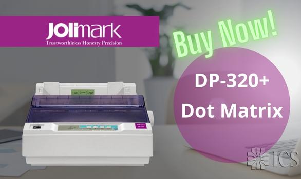 Jolimark DP-320+ Dot Matrix Εκτυπωτής in stock!