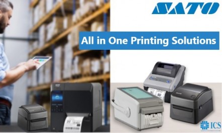 SATO barcode printers Retail, HoReCa, Healthcare, Industrial!