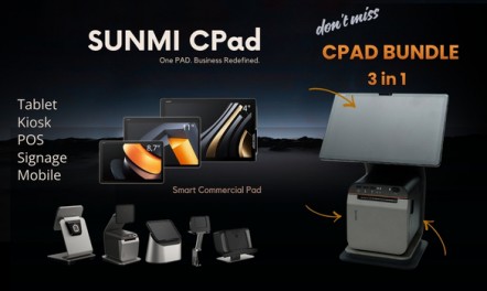 SUNMI CPad Smart Tablet POS!