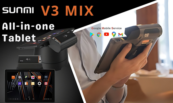 SUNMI V3 MIX all-in-one Tablet POS 10.1” SUNMI V3 MIX all-in-one Tablet POS 10.1”