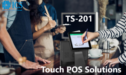 ICS TS-201 Touch POS System για την αγορά HORECA!