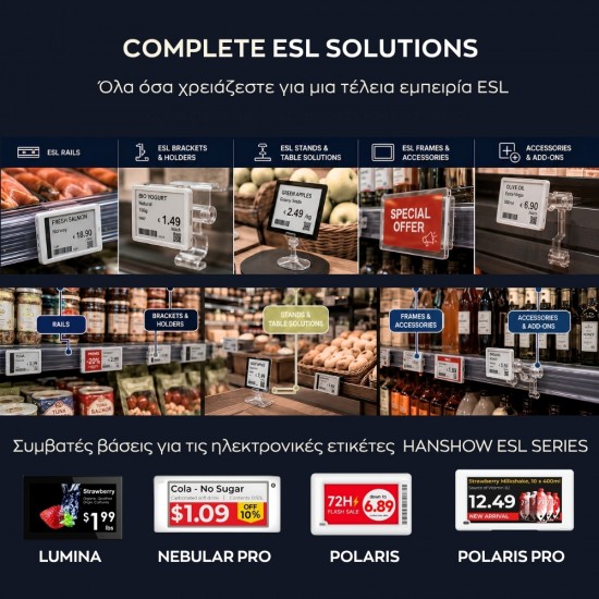 Support Solutions for Electronic Labels