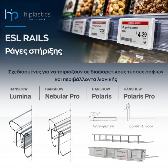Λύσεις Στήριξης για Ηλεκτρονικές Ετικέτες