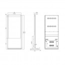 LDV55 Digital Floor Stand 55'' 