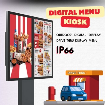 DRIVE THRU Kiosk 55''