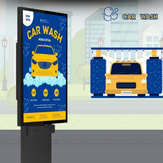 DRIVE THRU Kiosk 55''