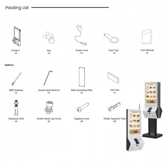 ICS MAC-32 Kiosk i3-6157U