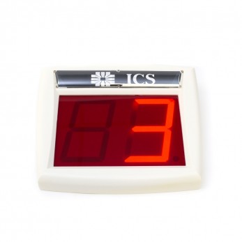 VD1 Customer Monitor white with 2 digits for que management system