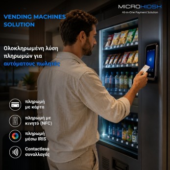 Λύση πληρωμών σε αυτόματους πωλητές