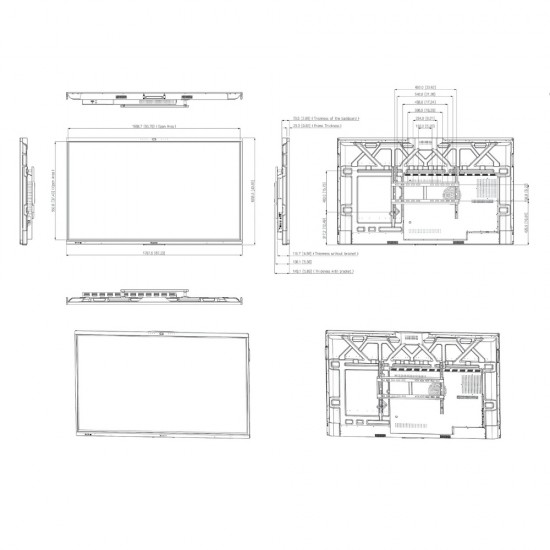 Dahua 75''4Κ Interactive Flat Panel