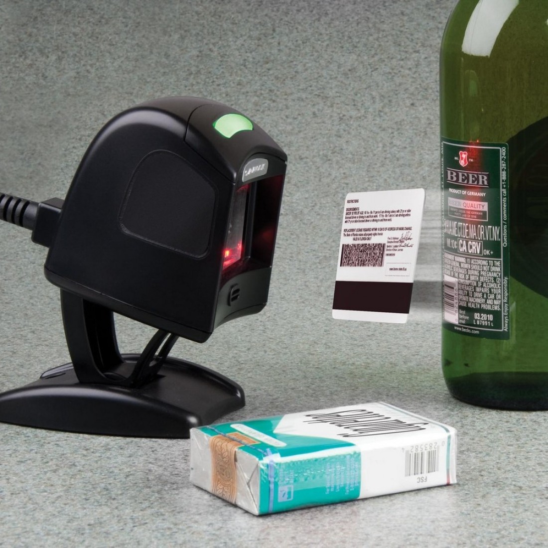 Datalogic Magellan 1100i – Scanner De Codes à Barres Omnidirectionnel (Version Bulk, Sans Câble)