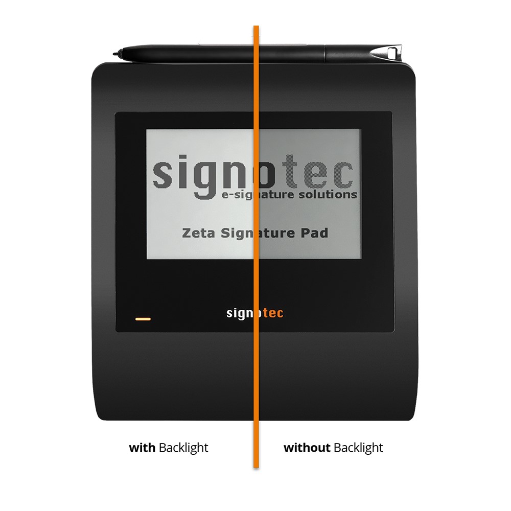 Zeta Pad with backlight