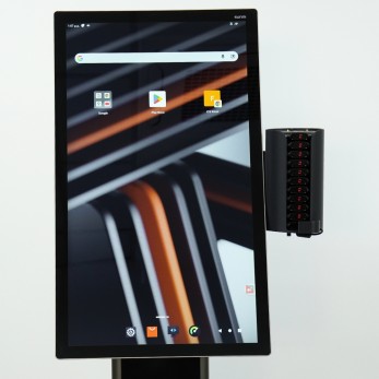 Βάση Kiosk για Σύστημα Κλήσης πελατών