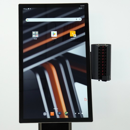 Βάση Kiosk για Σύστημα Κλήσης πελατών