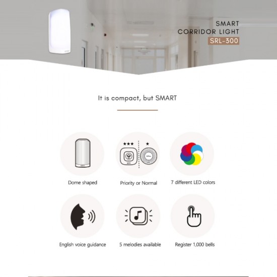 SRL-300 Service Calling System with light