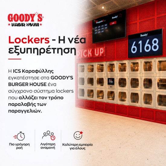 Goody’s Burger House Lockers