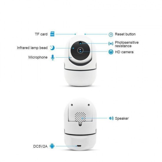 HD AI Security Camera Wi-Fi