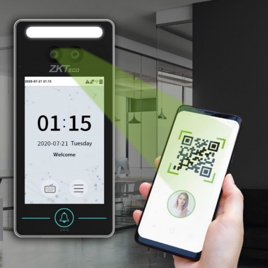 SpeedFace-V4L QR Time Attendance-Access System 