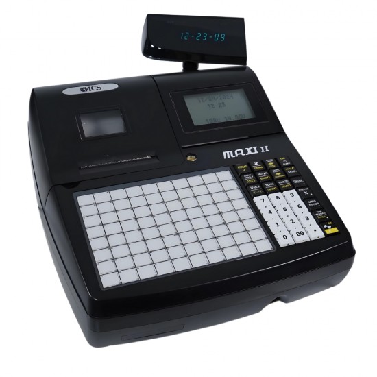 ICS MAXI II Cash Register black