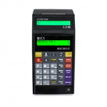 ICS MICRO II Cash Register black