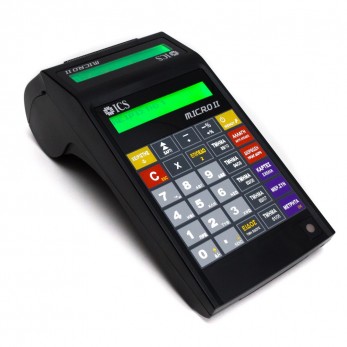 ICS MICRO II Cash Register black