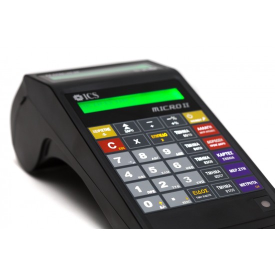 ICS MICRO II Cash Register black