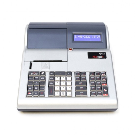 ICS POSEIDON II Cash Register silver