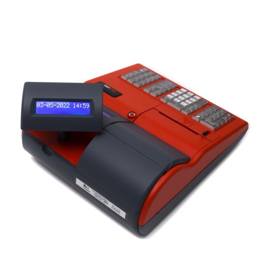 ICS POSEIDON II Cash Register red