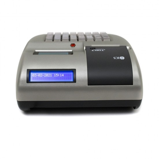 ICS TOP II Cash Register silver