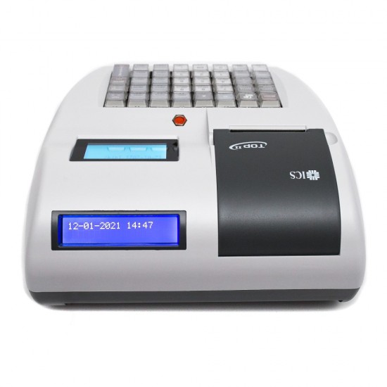 ICS TOP II Cash Register white