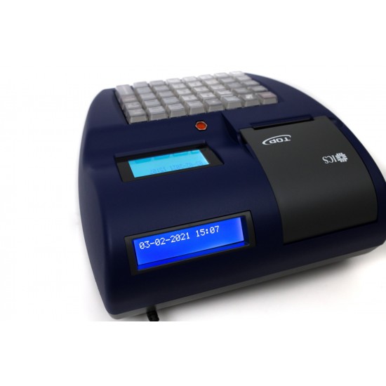 ICS TOP II Cash Register blue