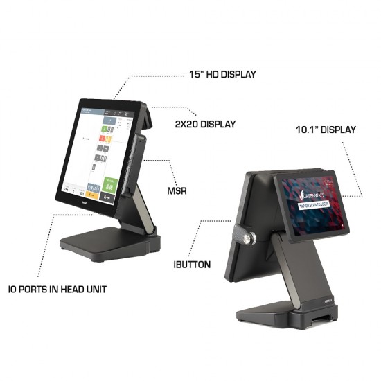 Toshiba TCx810E 4305UE 15”  Touch Pos