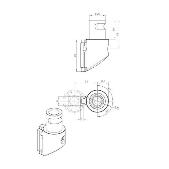 Clu column adapter