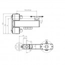 M 200 System connect Βραχίονας για βάσεις 