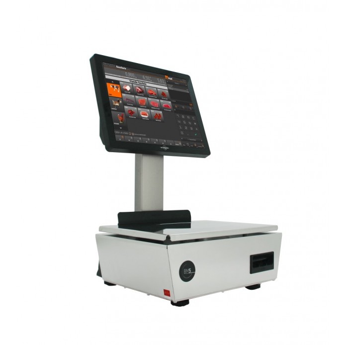 PA-10b Label Scale with printer Black