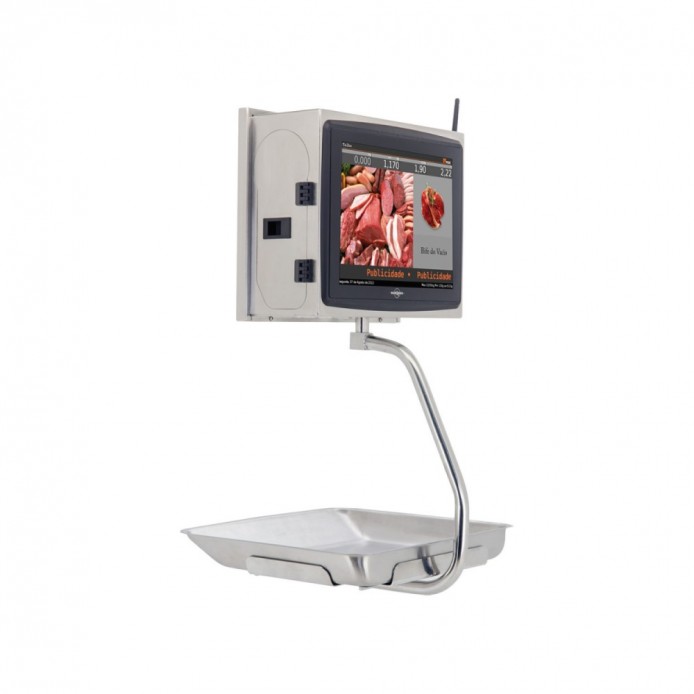 PA-10b Label Scale with printer Black