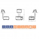 PA-10e Label Scale with printer